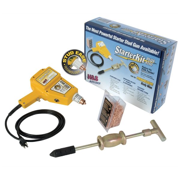 H&S Autoshot Starter Kit Plus Stud Welder Kit 4550